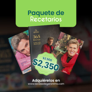 Trío de Recetarios