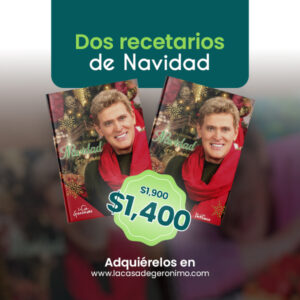 Promoción: 2 Recetarios de Mis Recetas de Navidad